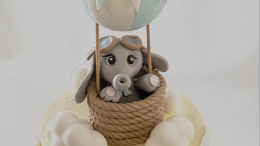 kindertaart baby luchtballon geboorte olifant bestellen zeist utrecht