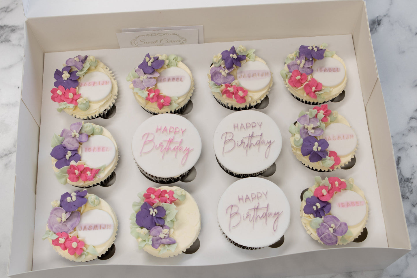 bloemen krans cupcakes bestellen zeist bezorgen utrecht driebergen verjaardag