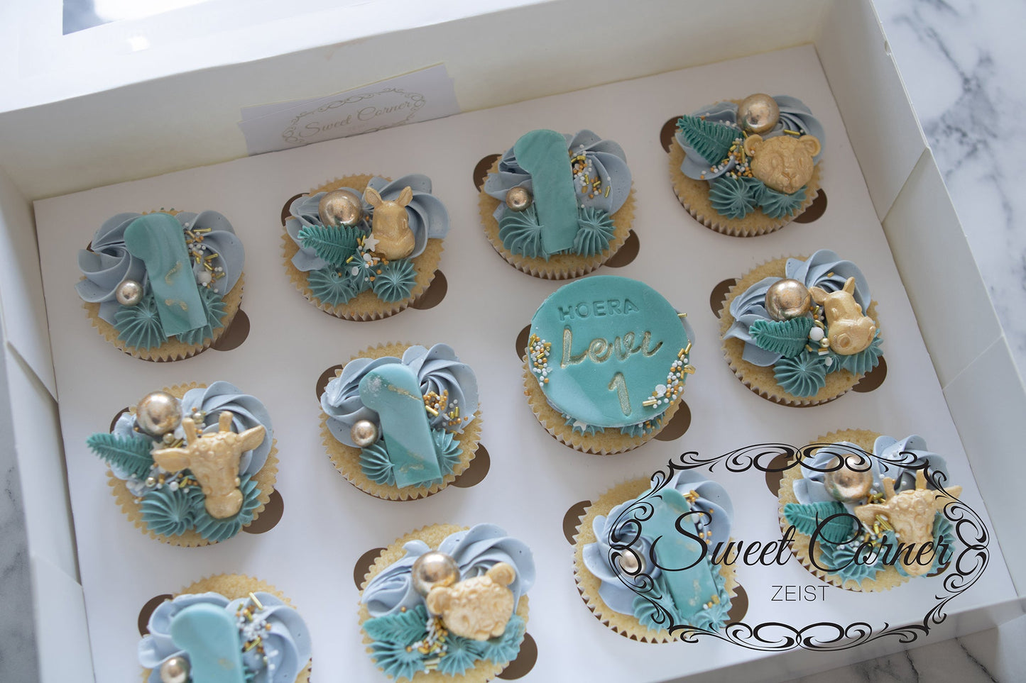 jungle safari thema cupcakes online bestellen zeist driebergen bunnik de bilt doorn woudenberg huis-ter-heide bilthoven utrecht houten