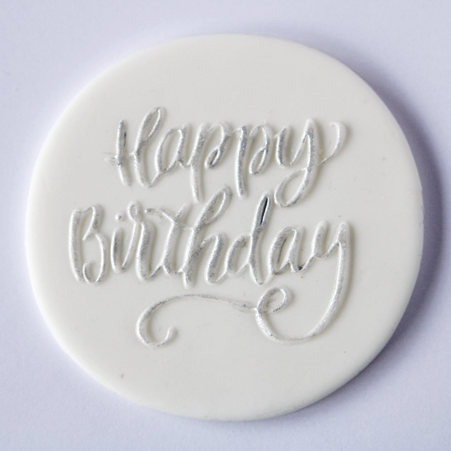 Fondant plaque (voor namen en andere berichten)