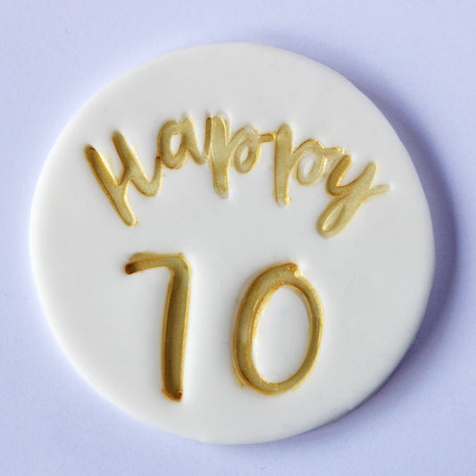 Fondant plaque (voor namen en andere berichten)