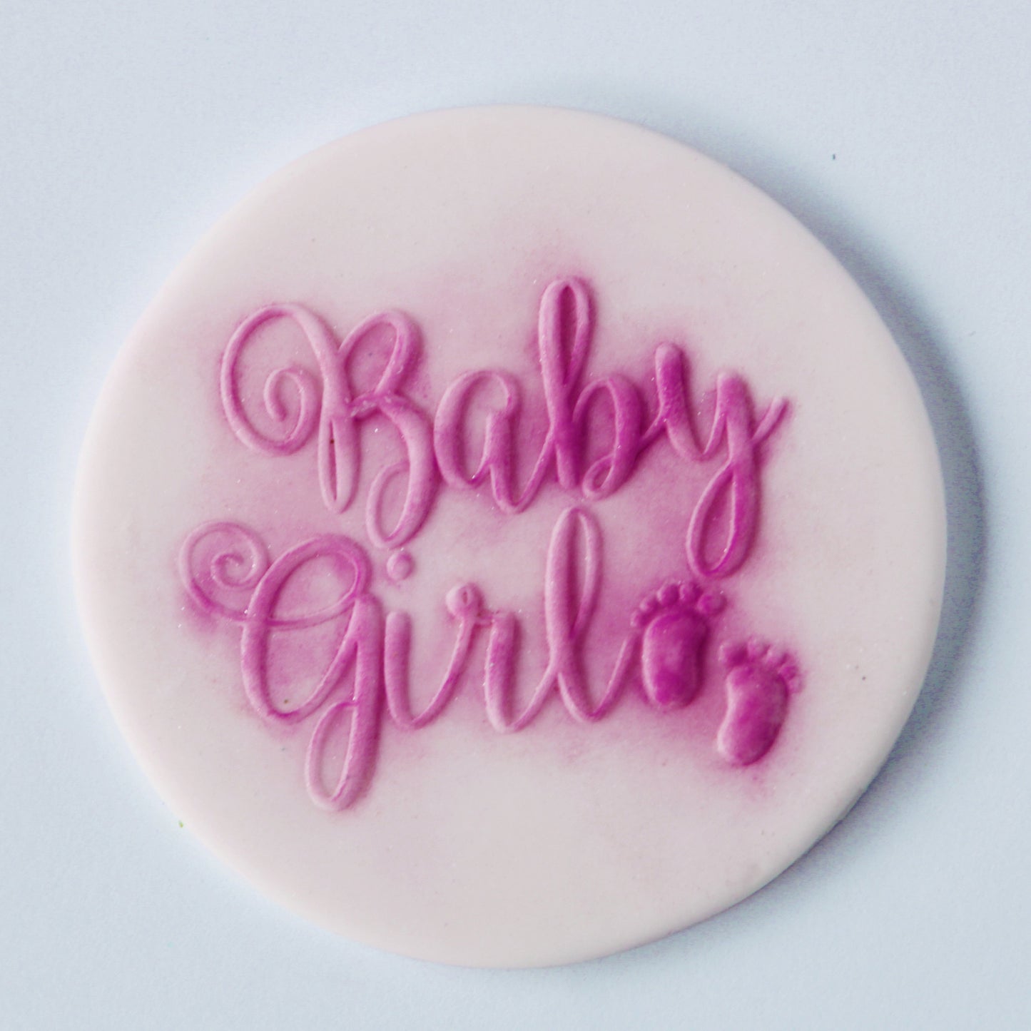 Fondant plaque (voor namen en andere berichten)