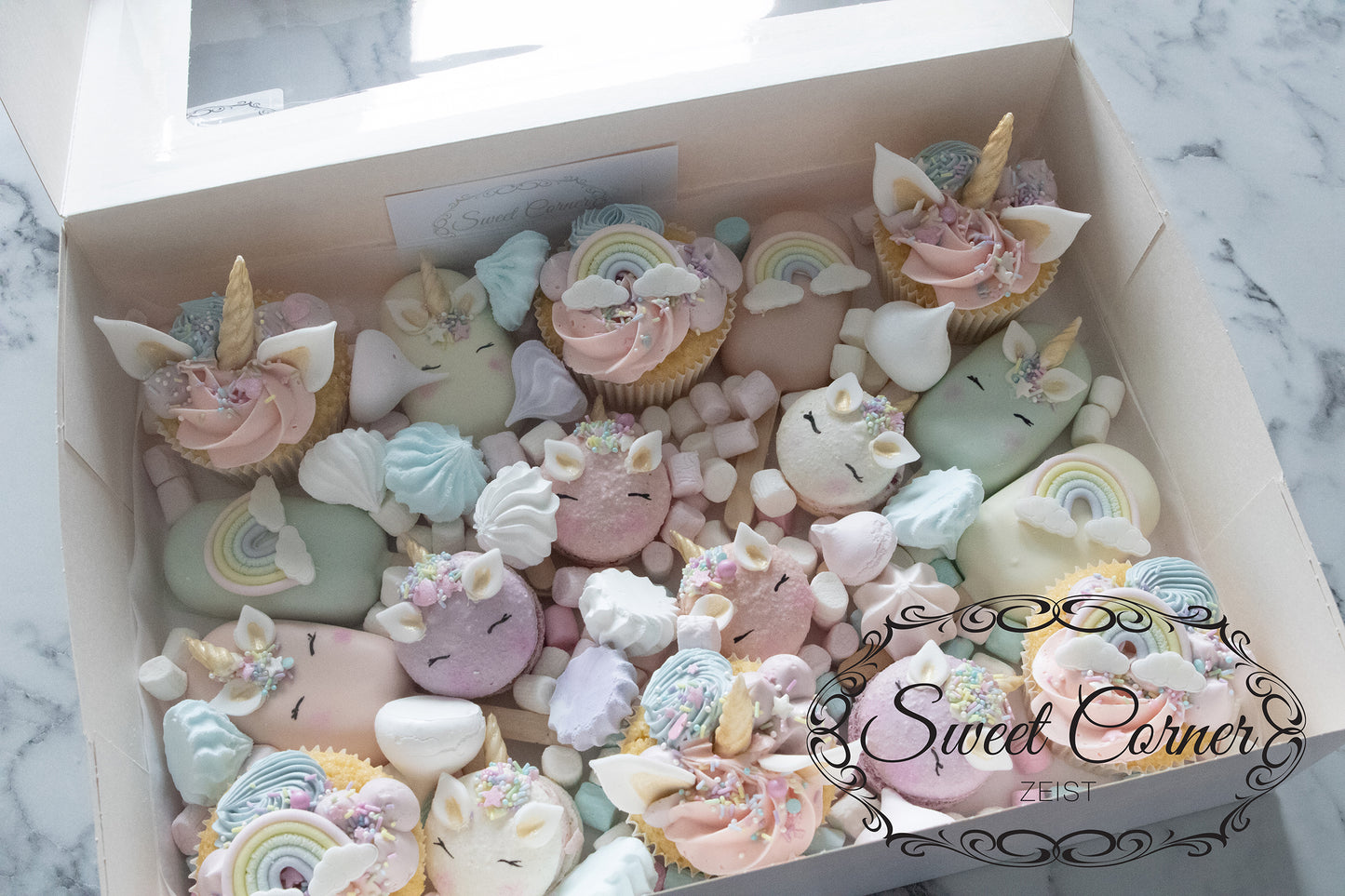 eenhoorn regenboog taart cupcakes magnums oreos online bestellen zeist driebergen austerlitz door bunnik bilthoven utrecht houten