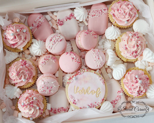 babyshower geboorte cupcakes macarons sweetbox traktatie online bestellen zeist driebergen soesterberg utrecht houten odijk austerlitz high tea