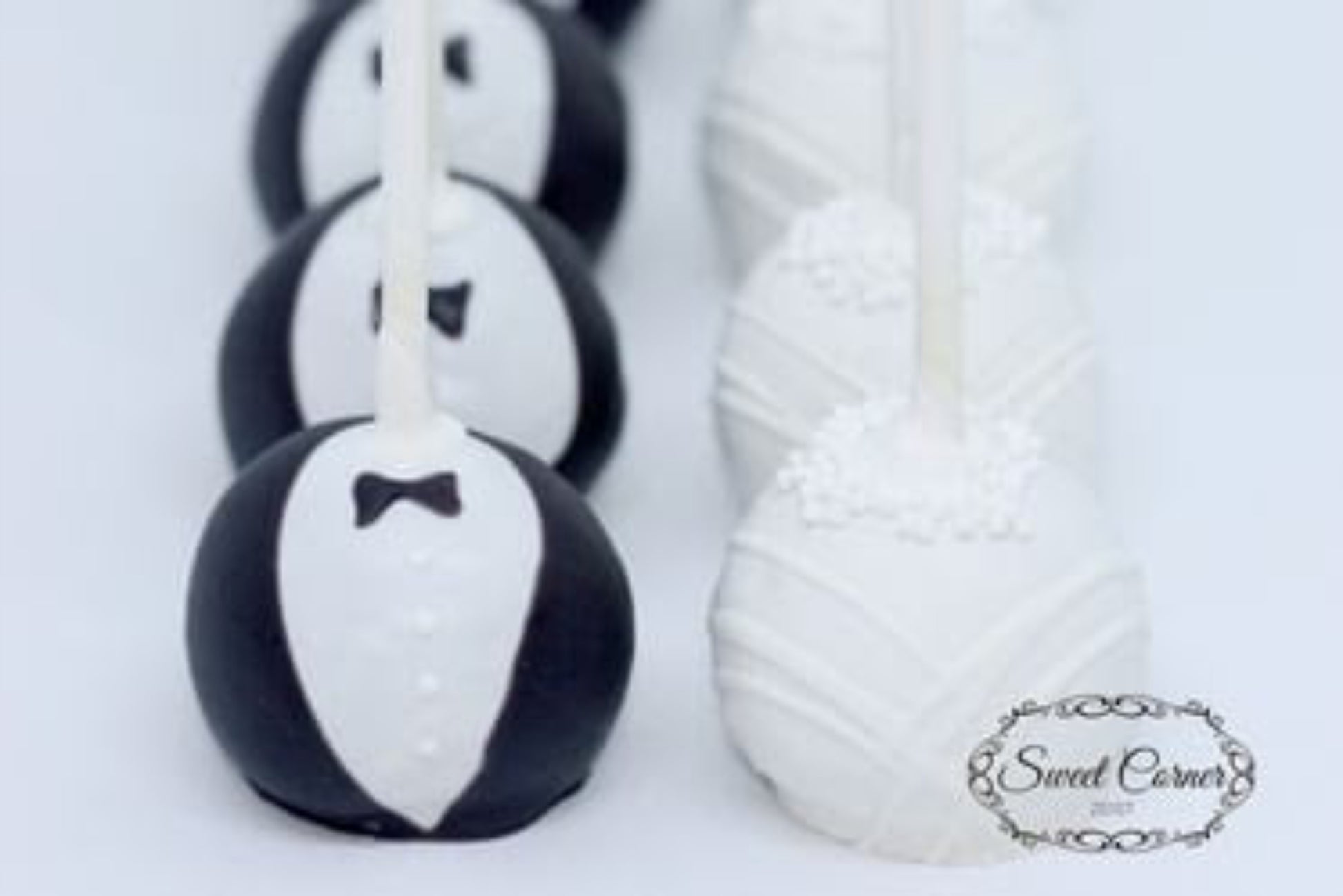 Bruid bruidegom cakepops bestellen