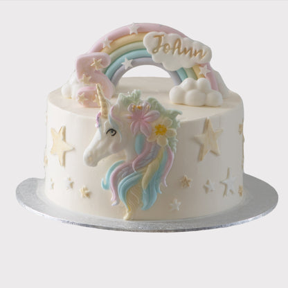 Eenhoorn kindertaart vanaf 5 jaar, lokaal bezorgd in Zeist